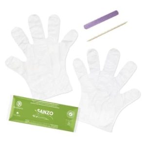 Hydraterende all-in-one handschoen met verzorgende crème